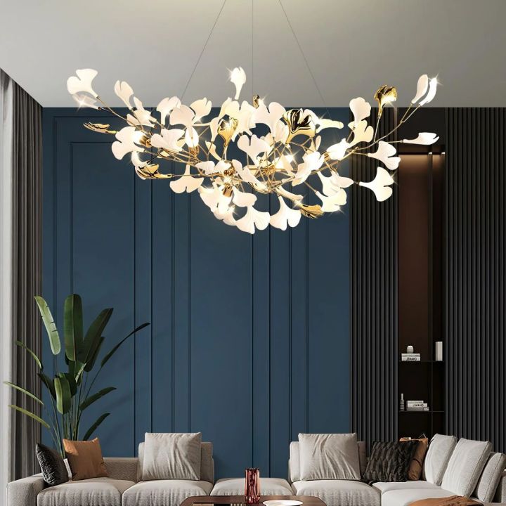 Gingko Luxury Chandelier Style D-MEET LIGHTING