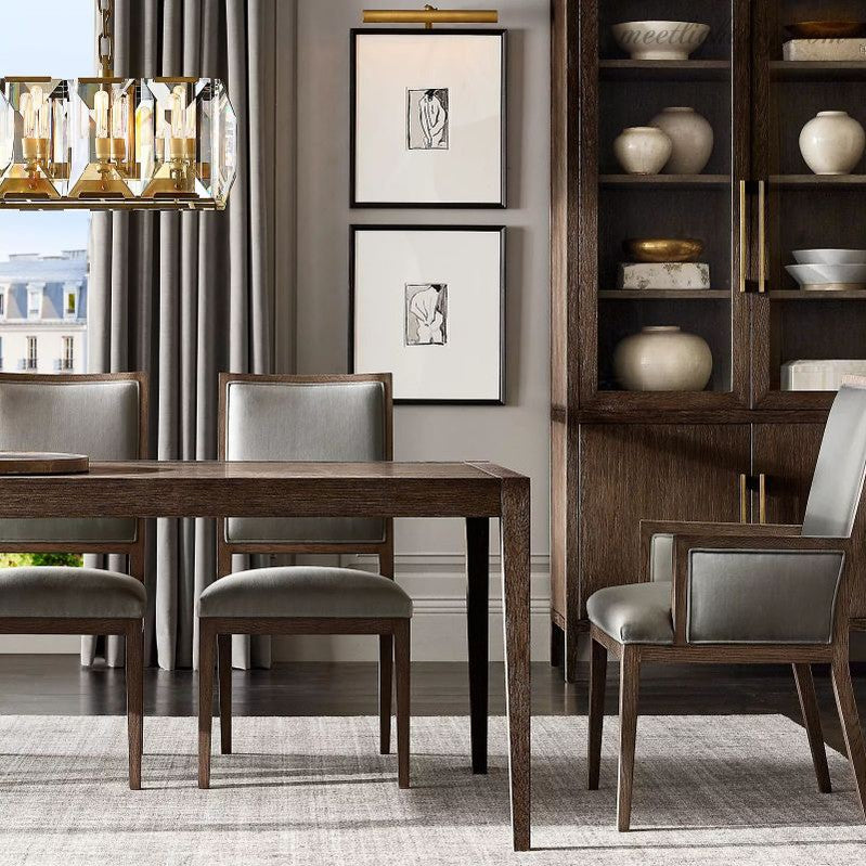 Harlow Crystal Rectangular Chandelier 74"-MEET LIGHTING