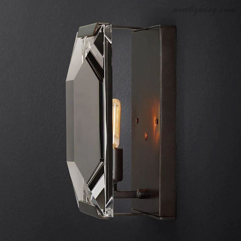 Harlow Crystal Wall Sconce-Meet Lighting