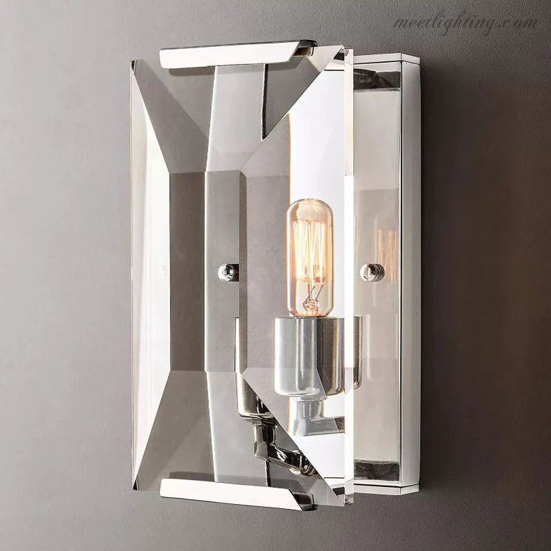 Harlow Crystal Wall Sconce-Meet Lighting