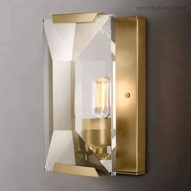Harlow Crystal Wall Sconce-Meet Lighting