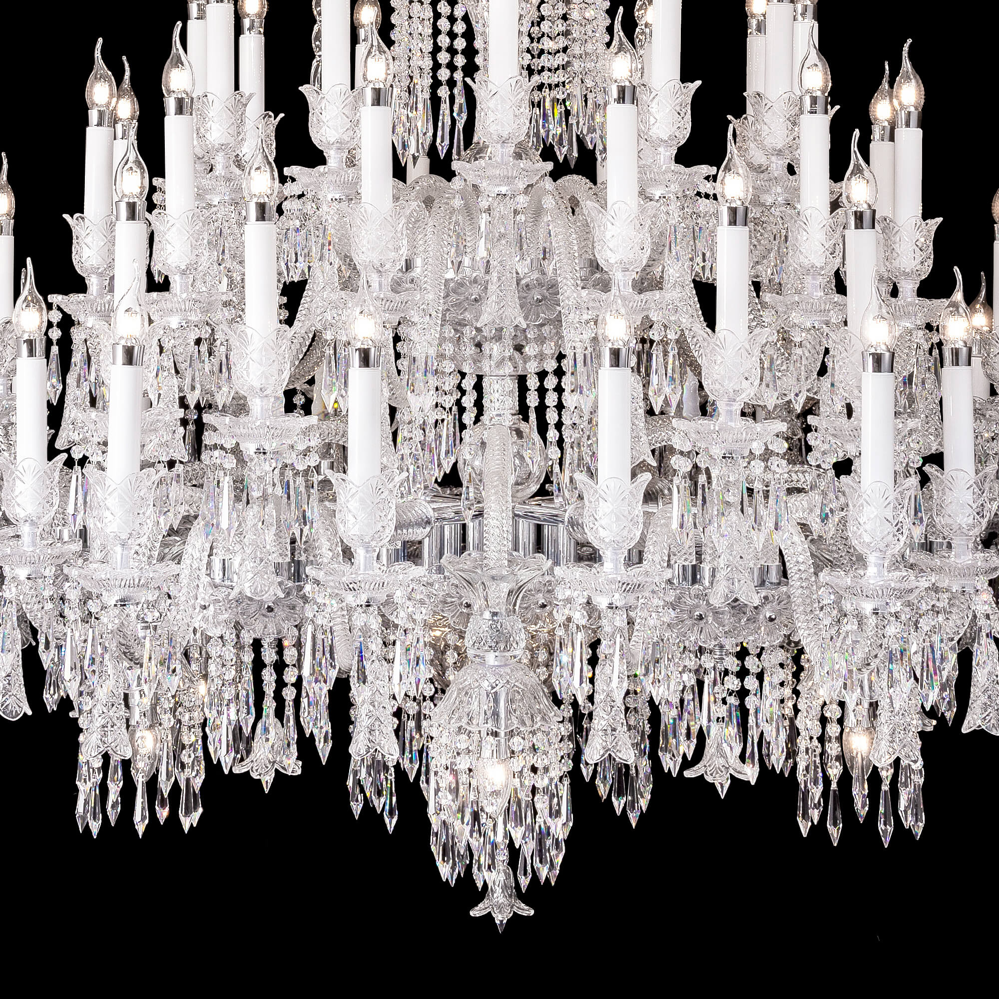 Huge Baccarat Museum Crystal Chandelier-MEET LIGHTING