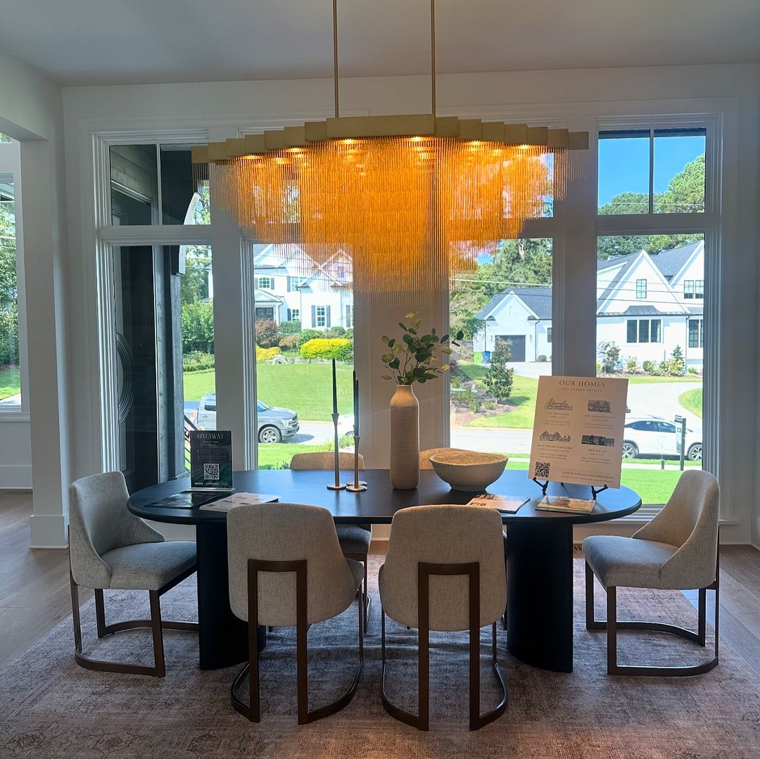 Extra Large Multi-tier Aluminum Tassel Chain Art Chandelier for Villa/Stairs/Foyer/Living Room-MEET LIGHTING