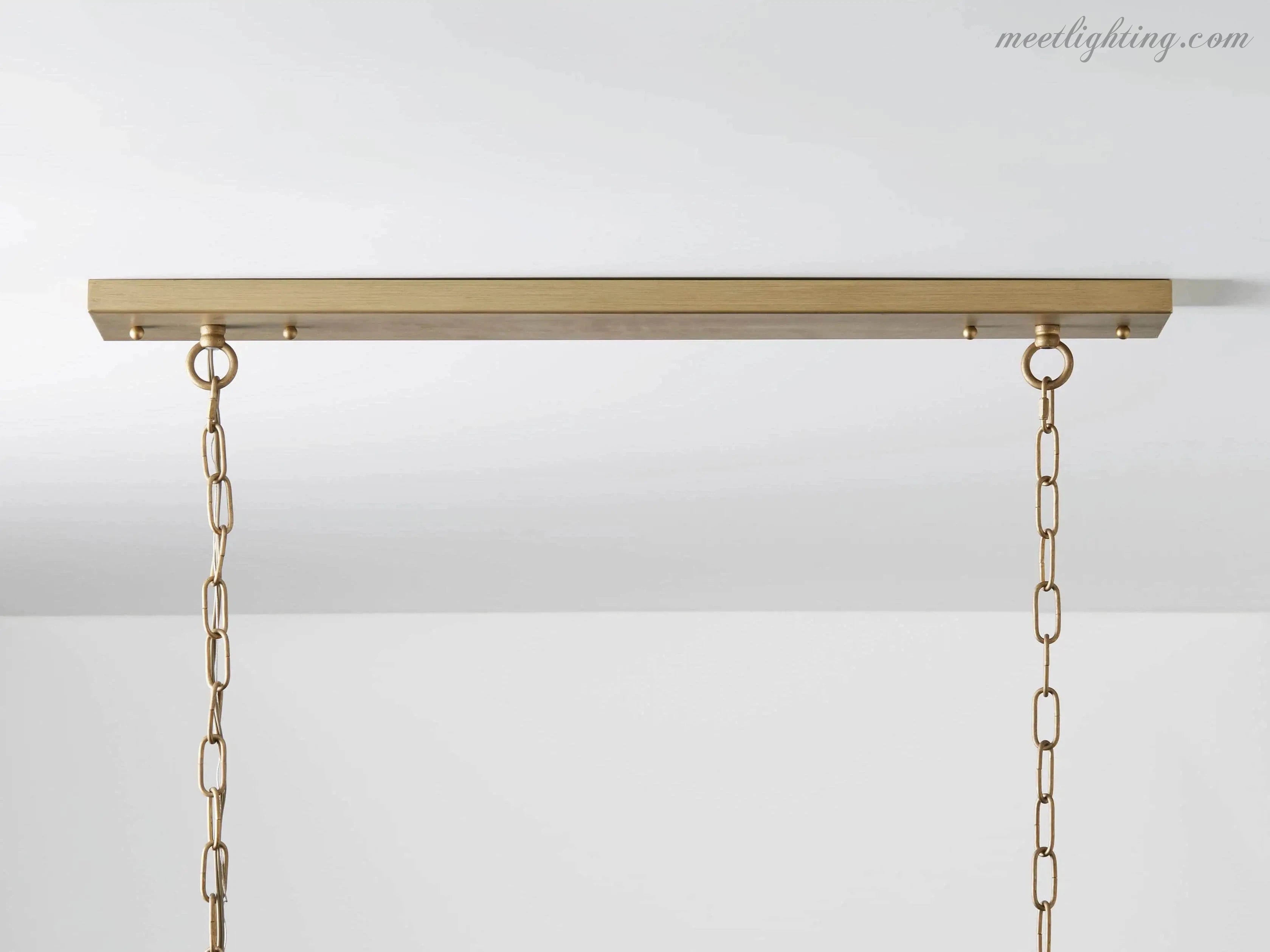 Leyland Tiered Rectangular Crystal Chandelier-MEET LIGHTING