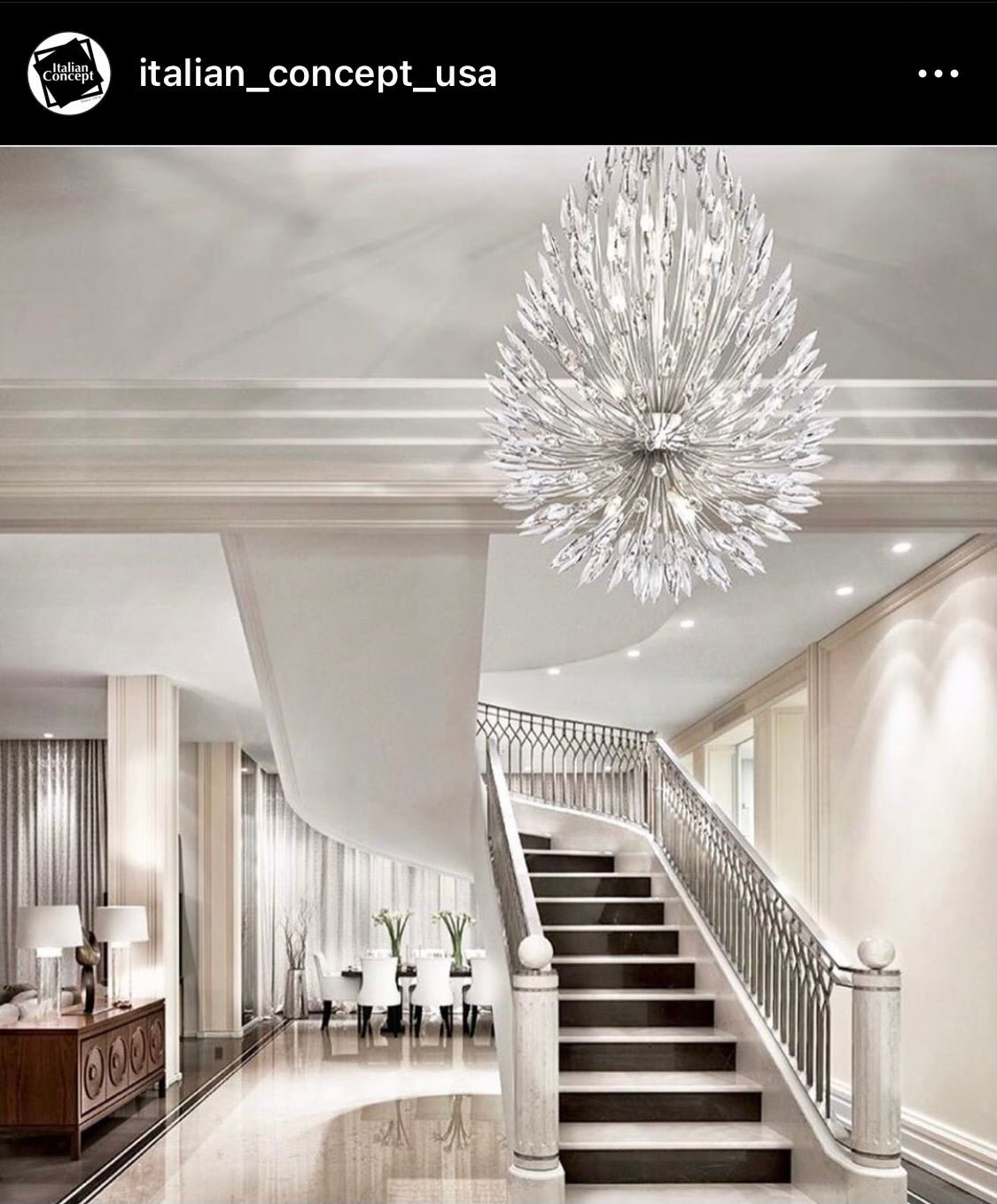 Lily Starburst Crystal Sputnik Chandelier 43"W-MEET LIGHTING