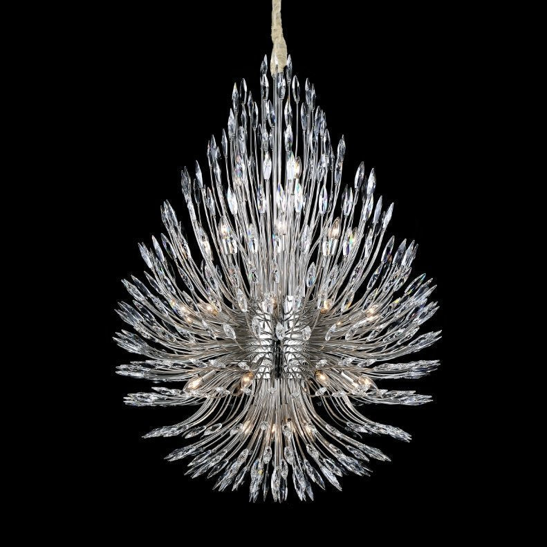 Lily Starburst Crystal Sputnik Chandelier-MEET LIGHTING