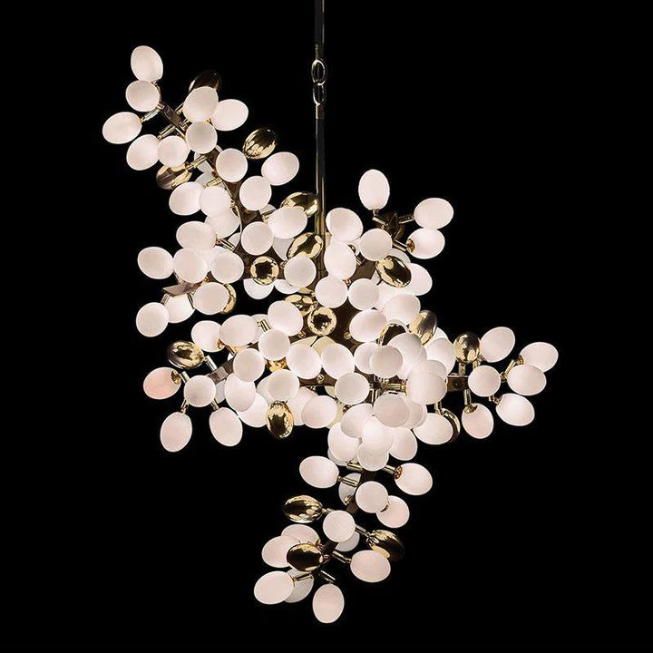 Luxury Escamoles Vertical Grape Chandelier-MEET LIGHTING