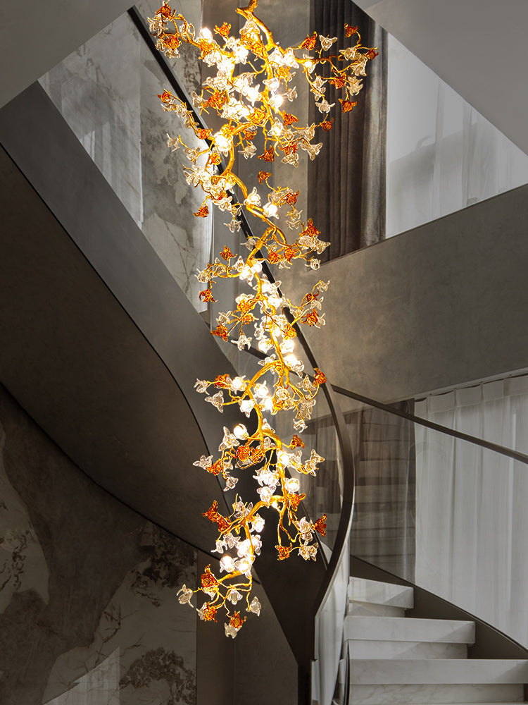 Luxury Villa Elegant Villa Blossom and Branch Chandelier,-MEET LIGHTING