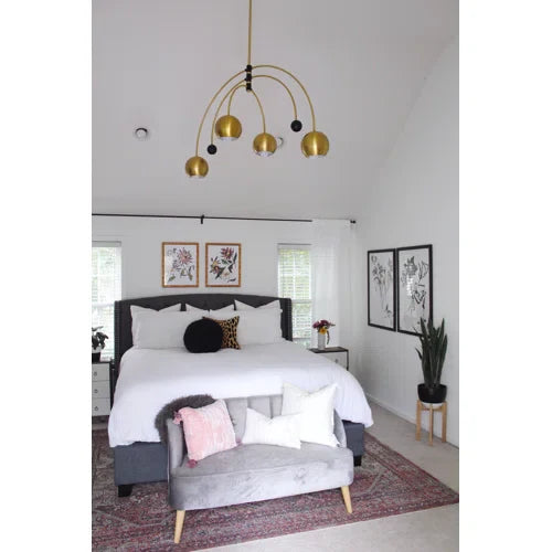 Modern Creative Cosmic Sputnik Chandelier for Living Room/Bedroom-MEET LIGHTING