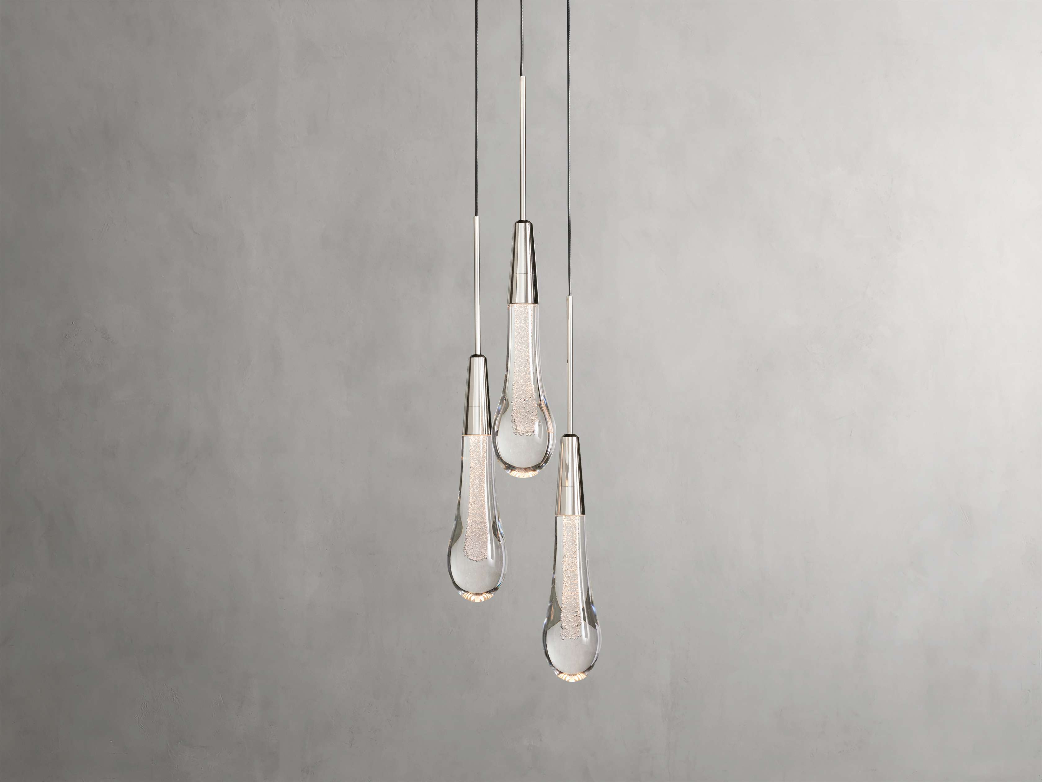Modern Soltaire 3-Light Pendant Lights-Meet Lighting