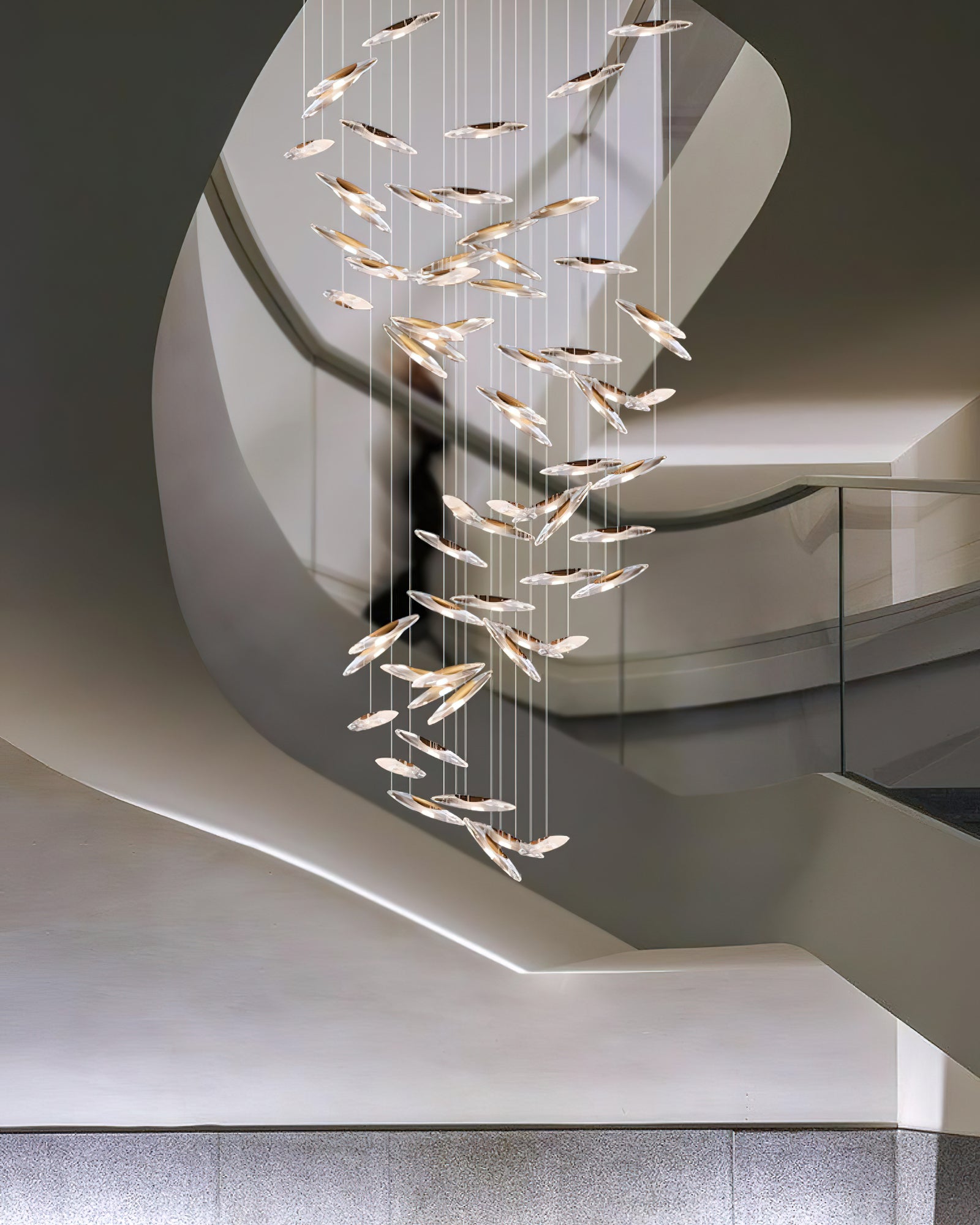 Modern Whispers Chandelier-MEET LIGHTING