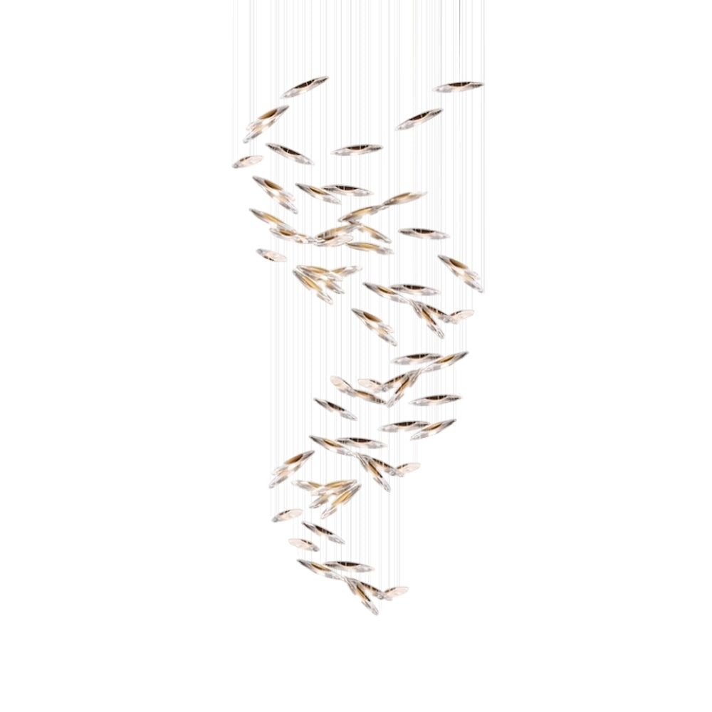 Modern Whispers Chandelier-MEET LIGHTING