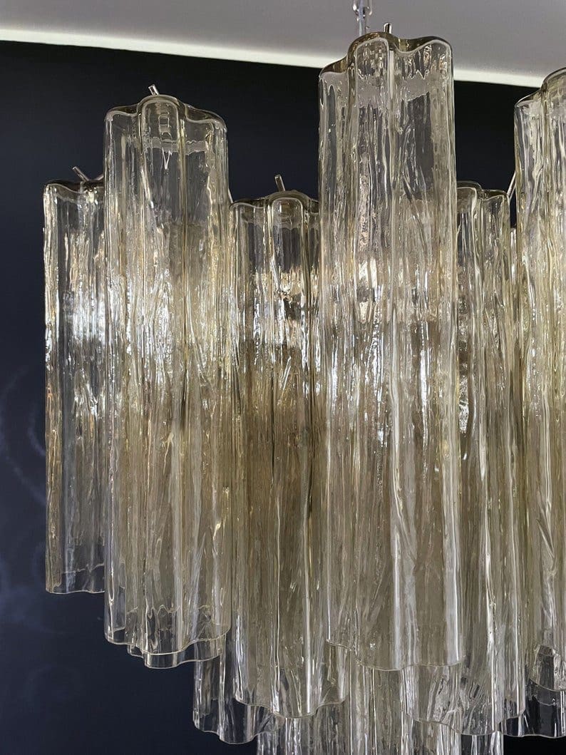 Murano Chandelier – 36 tubes – Yellow
