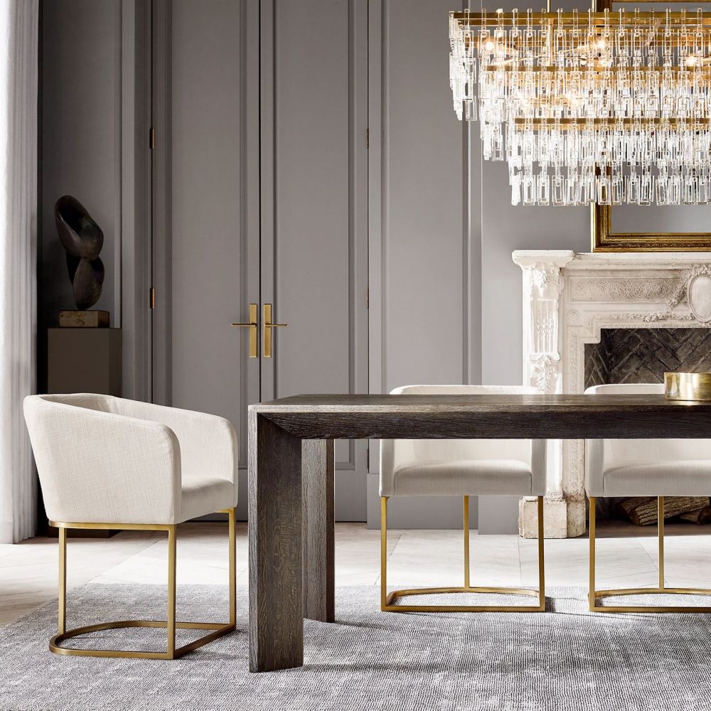 Marignan Rectangle Chandelier-MEET LIGHTING