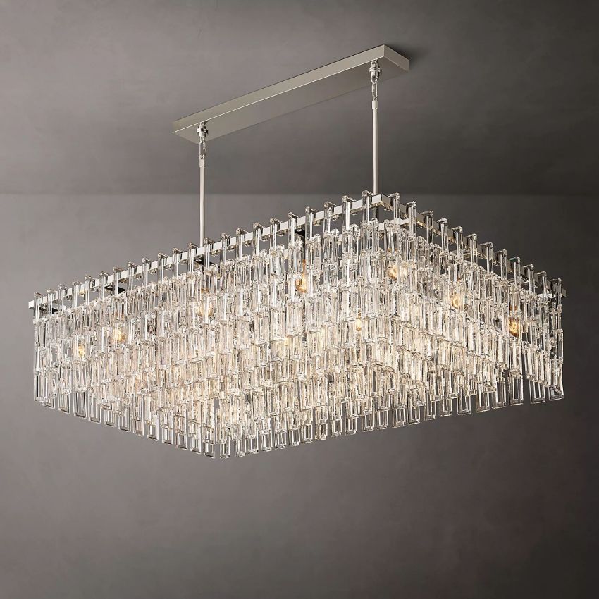 Marignan Rectangle Chandelier-MEET LIGHTING