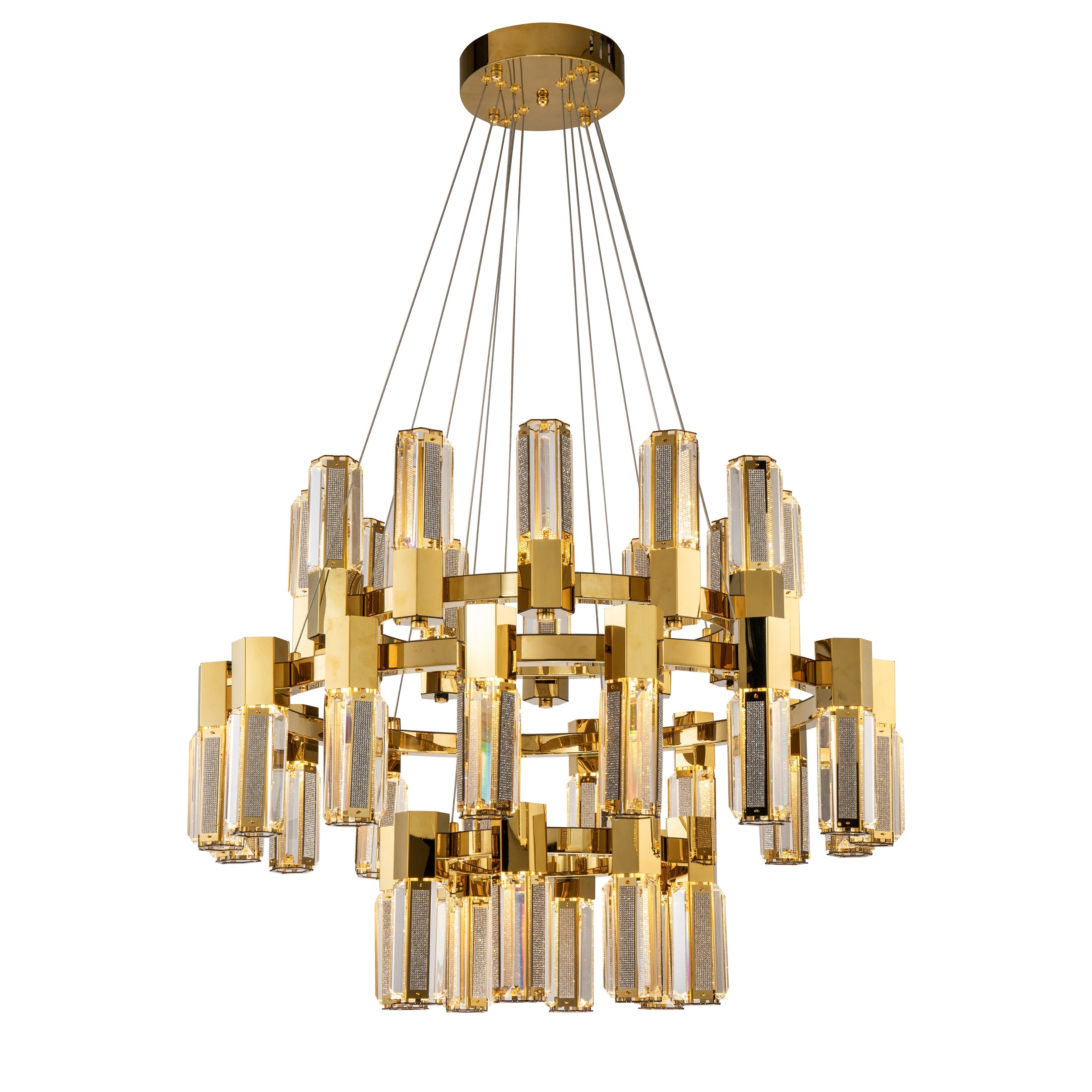Meet 3-Tier Round Chandelier-MEET LIGHTING