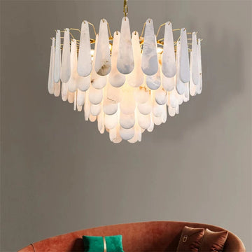 Pamela marble Modern Creative chandelier D32"-MEET LIGHTING