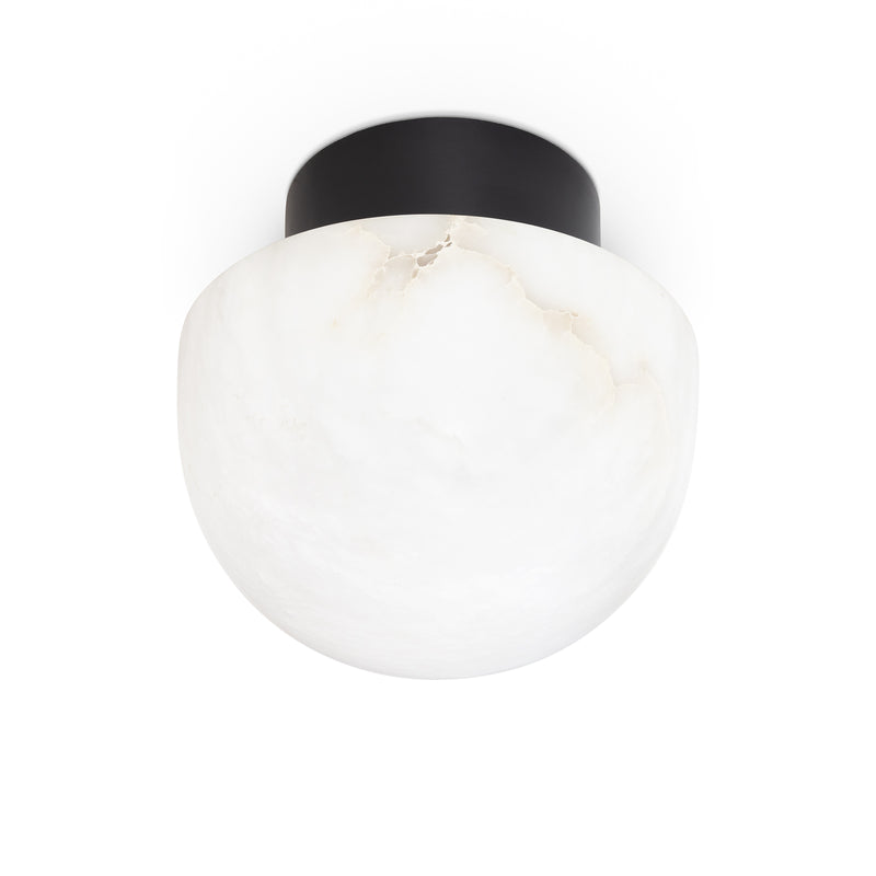 Parker Alabaster Flushmount-Meet Lighting
