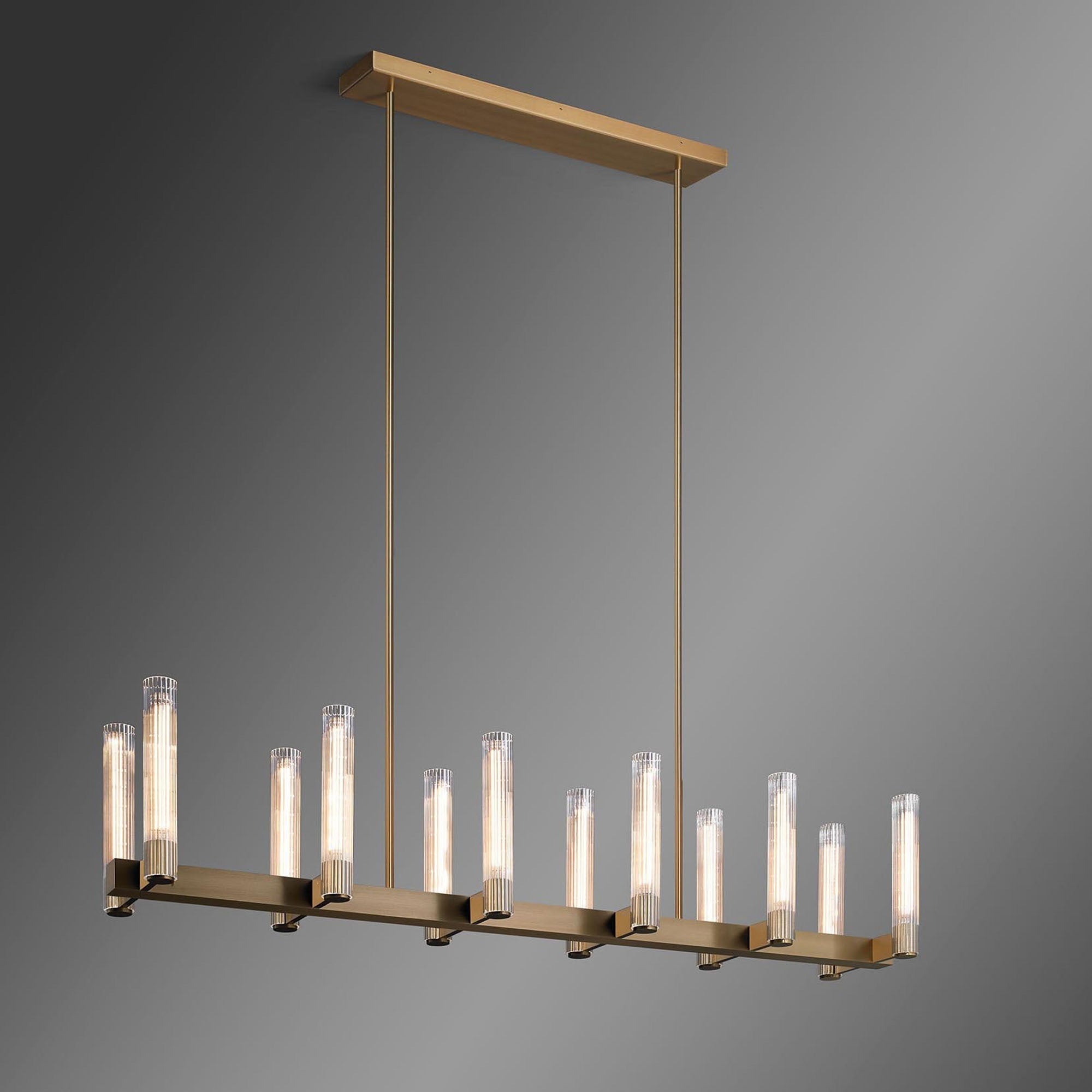 Pastis Linear Chandelier 60"W-MEET LIGHTING
