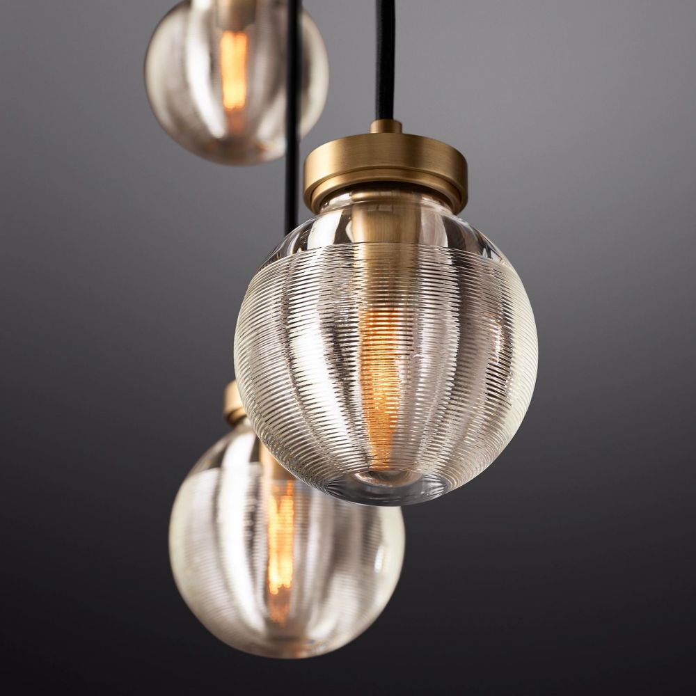 Pearl Rectangle Chandelier 36"-MEET LIGHTING