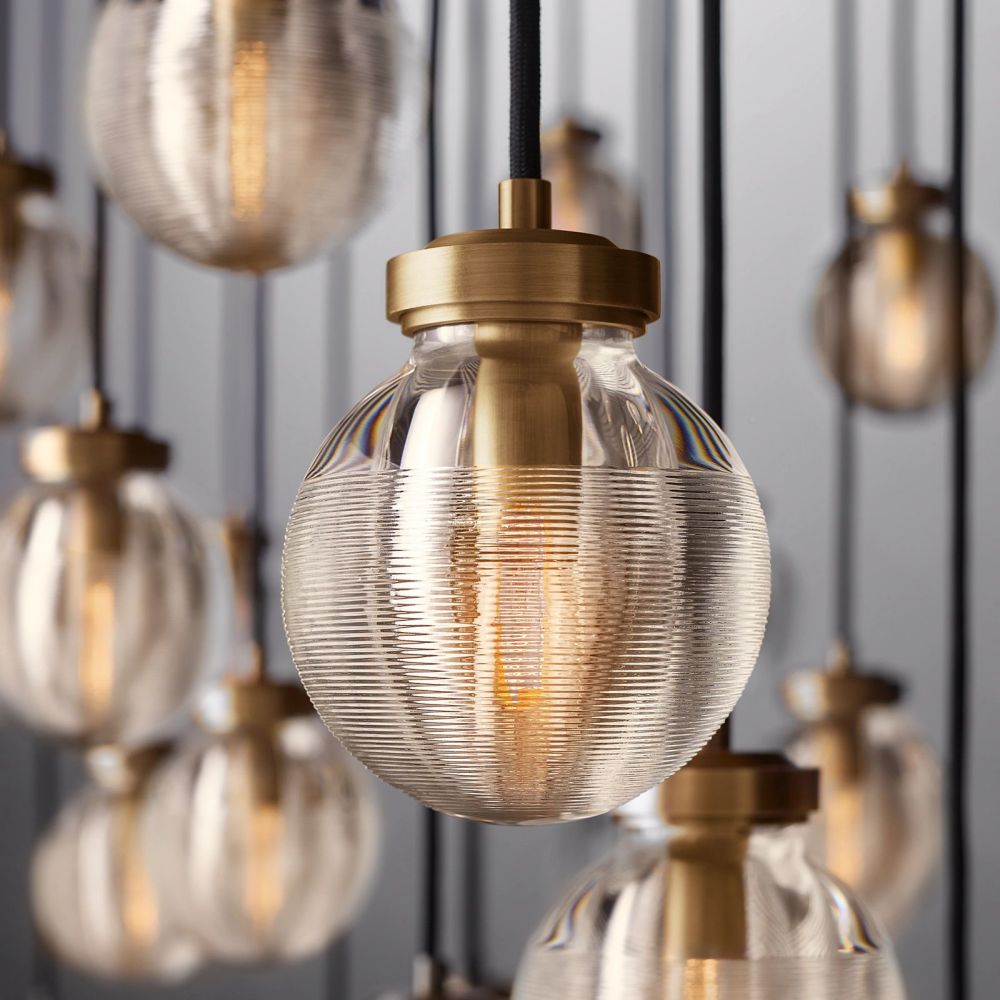 Pearl Rectangle Chandelier 72"-MEET LIGHTING