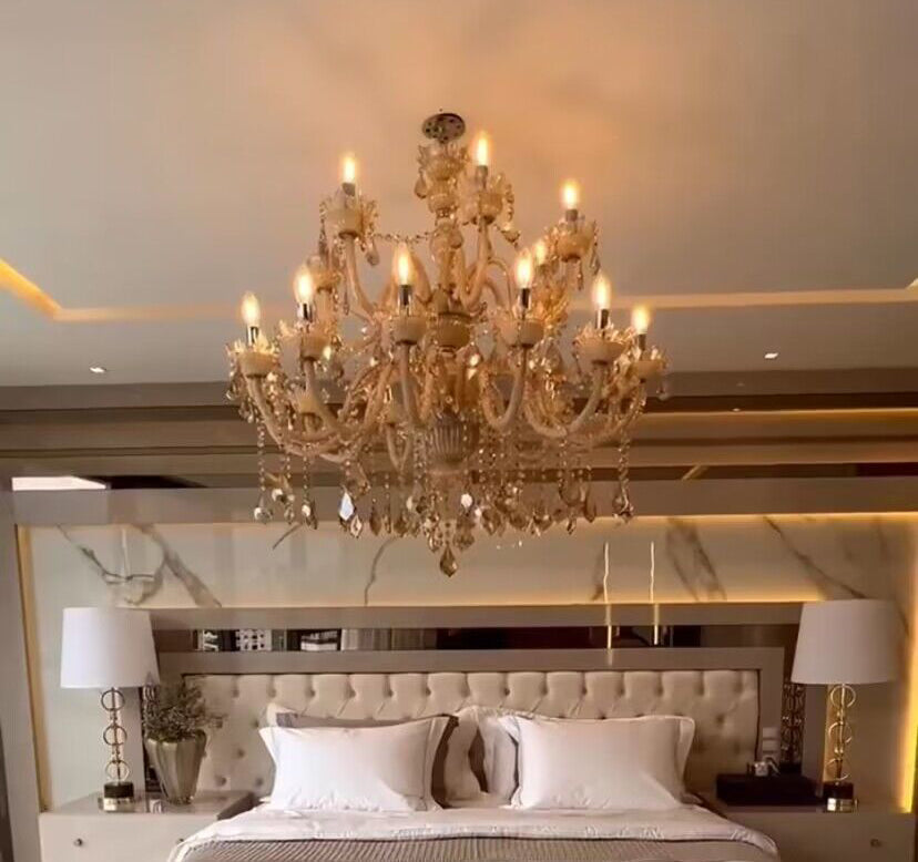 European Luxury Living Room Crystal Chandelier Vintage Candle Chandelier Dining Room Decorative Light Fixture-MEET LIGHTING