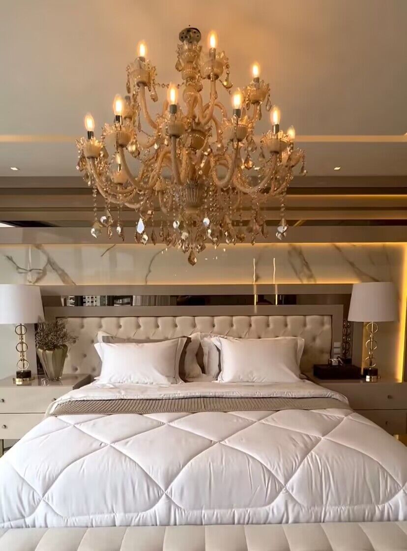 European Luxury Living Room Crystal Chandelier Vintage Candle Chandelier Dining Room Decorative Light Fixture-MEET LIGHTING