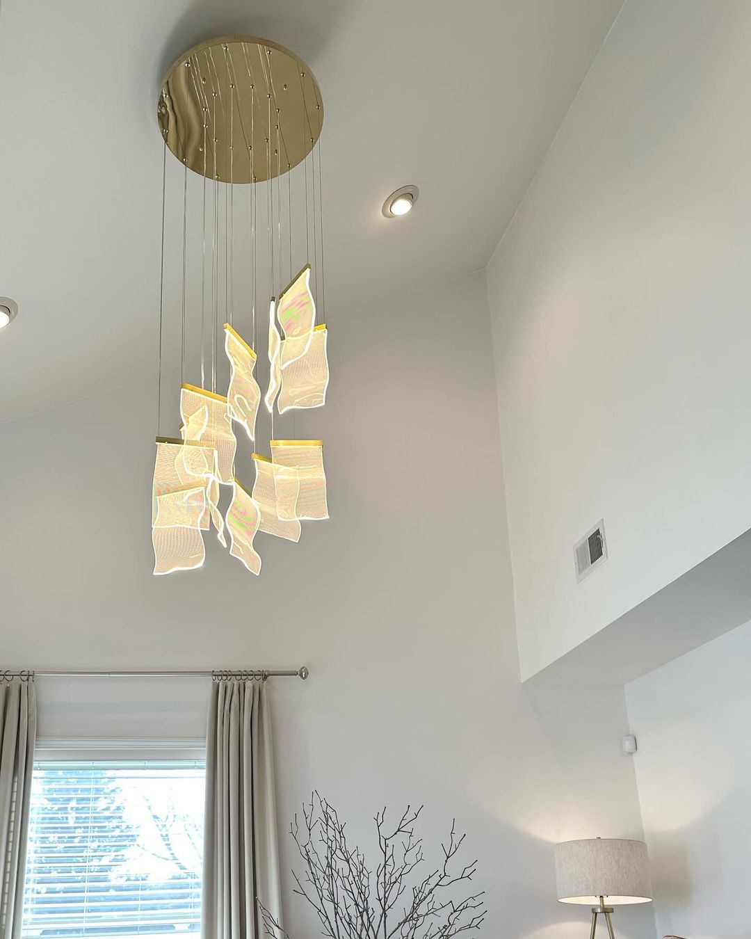 Extra Large Modern Acrylic Chandelier for Staircase/Foyer/Villa/Hall-MEET LIGHTING