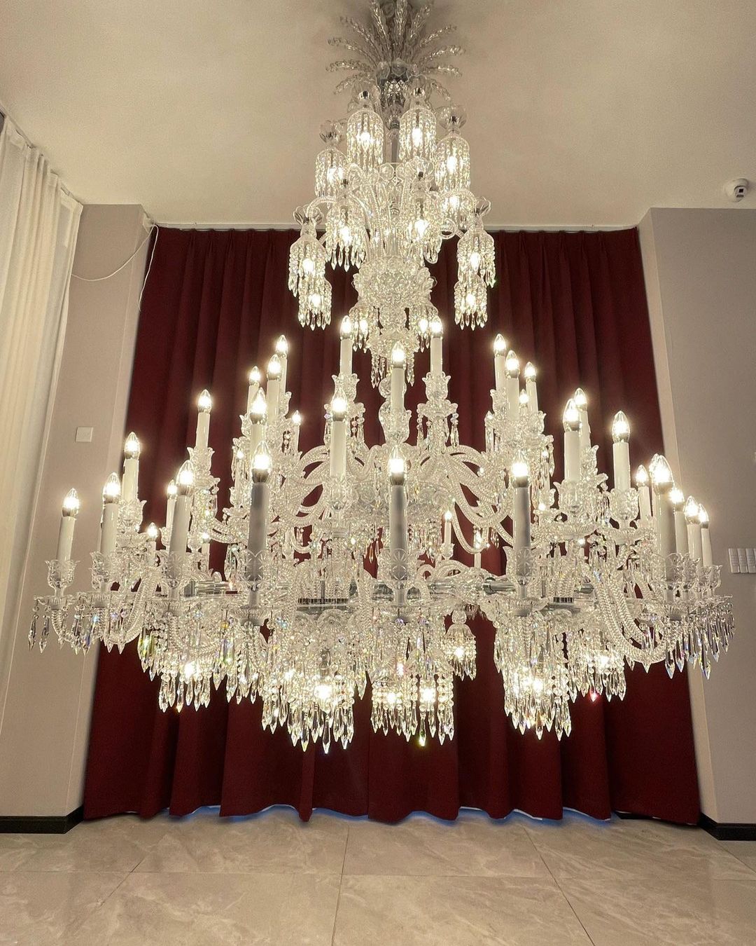 Luxury Large Multi Candles Chandelier Islam Crystal Ceiling Lighting Fixture For Living Room/ Hall Decoration-MEET LIGHTING