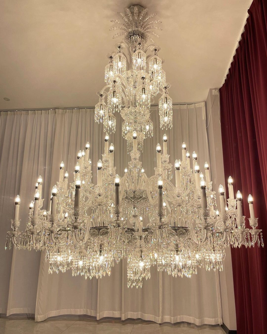 Luxury Large Multi Candles Chandelier Islam Crystal Ceiling Lighting Fixture For Living Room/ Hall Decoration-MEET LIGHTING
