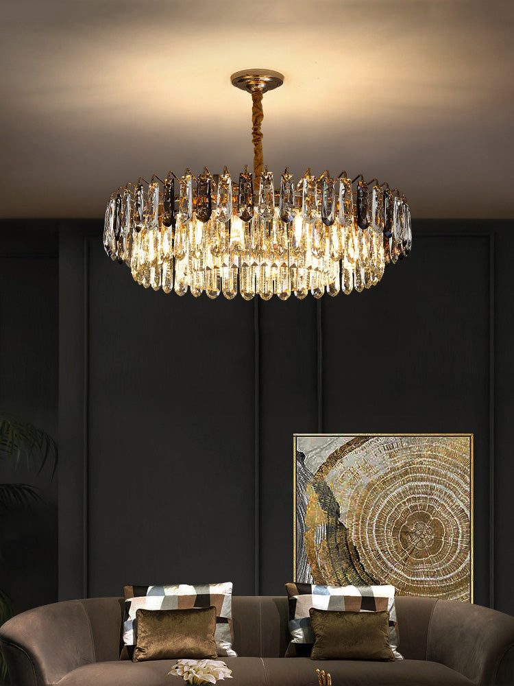 Rosalind Modern Crystal Chandelier-MEET LIGHTING