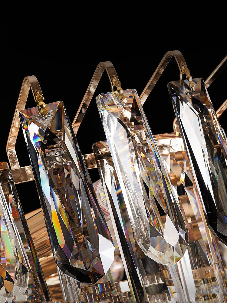 Rosalind Modern Crystal Chandelier-MEET LIGHTING