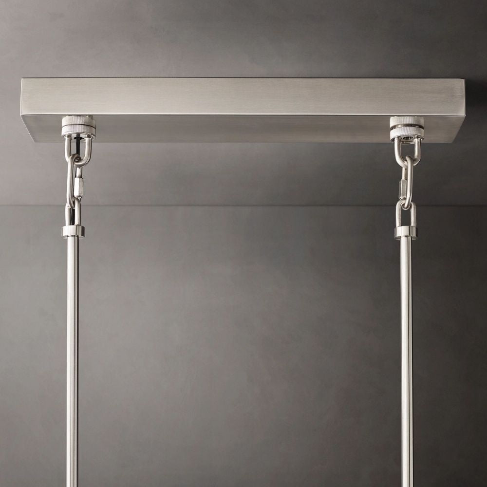 Samurai Rectangle Chandelier-MEET LIGHTING