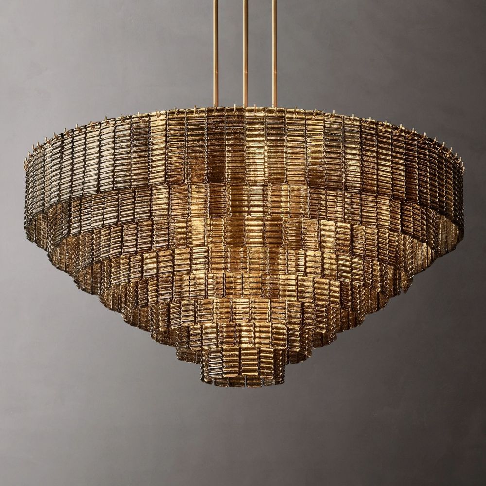 Samurai Round Chandelier-MEET LIGHTING