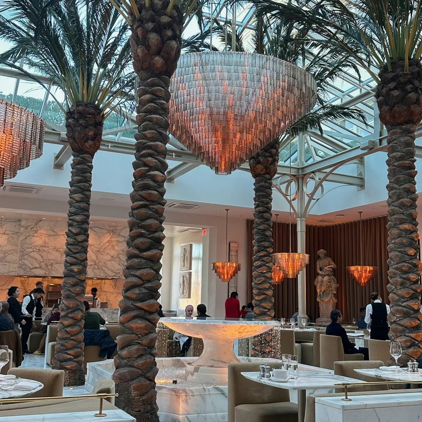 Samurai Round Chandelier-MEET LIGHTING