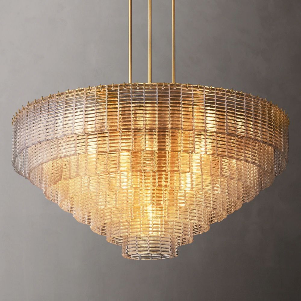 Samurai Round Chandelier-MEET LIGHTING