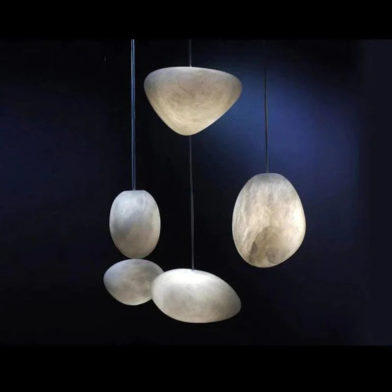 Alabaster Natural Stone Pendant Lights