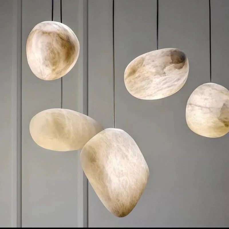 Alabaster Natural Stone Pendant Lights
