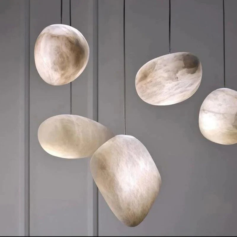 Alabaster Natural Stone Pendant Lights