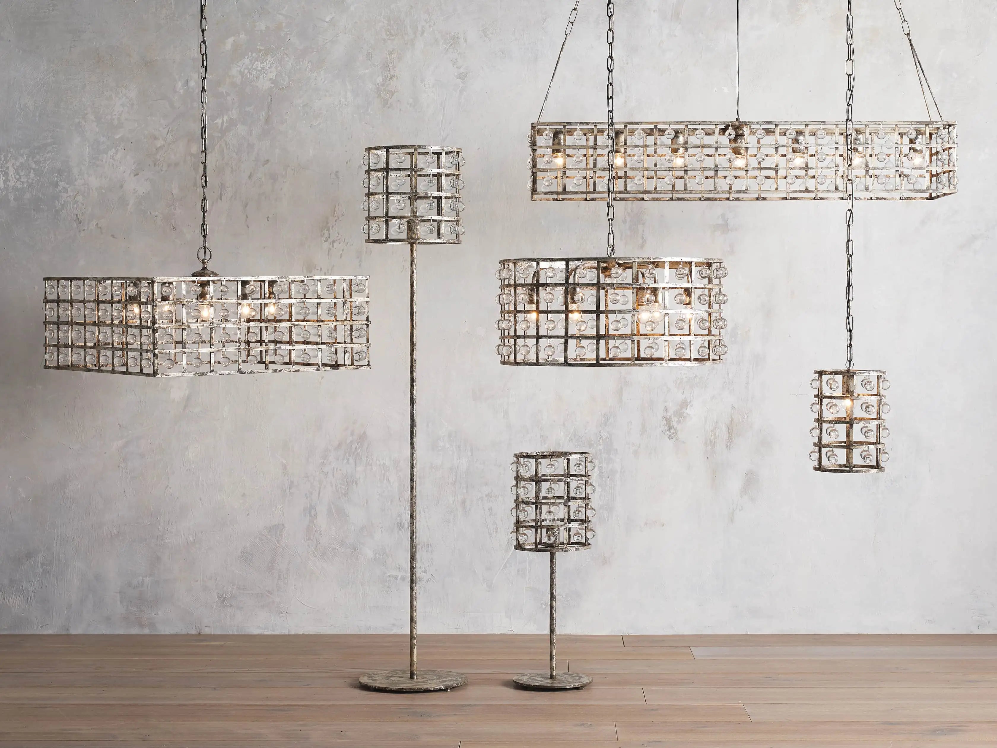 La Cage Round Chandelier 6/8/12 Light-MEET LIGHTING