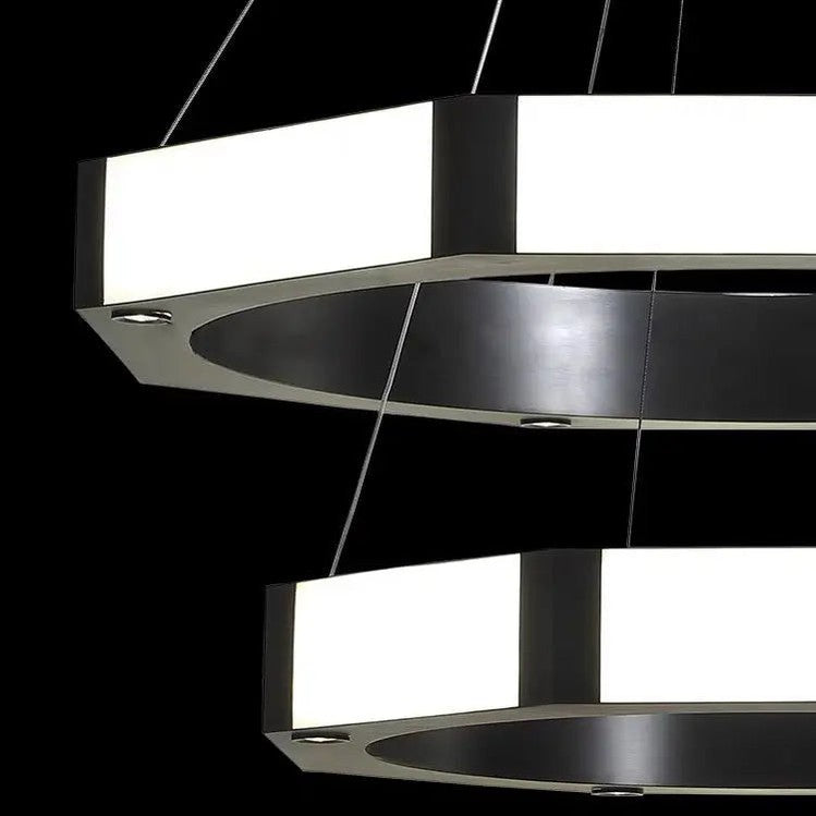 Spain Alabaster 2 Layer Dining Room Chandeliers Lighting-MEET LIGHTING