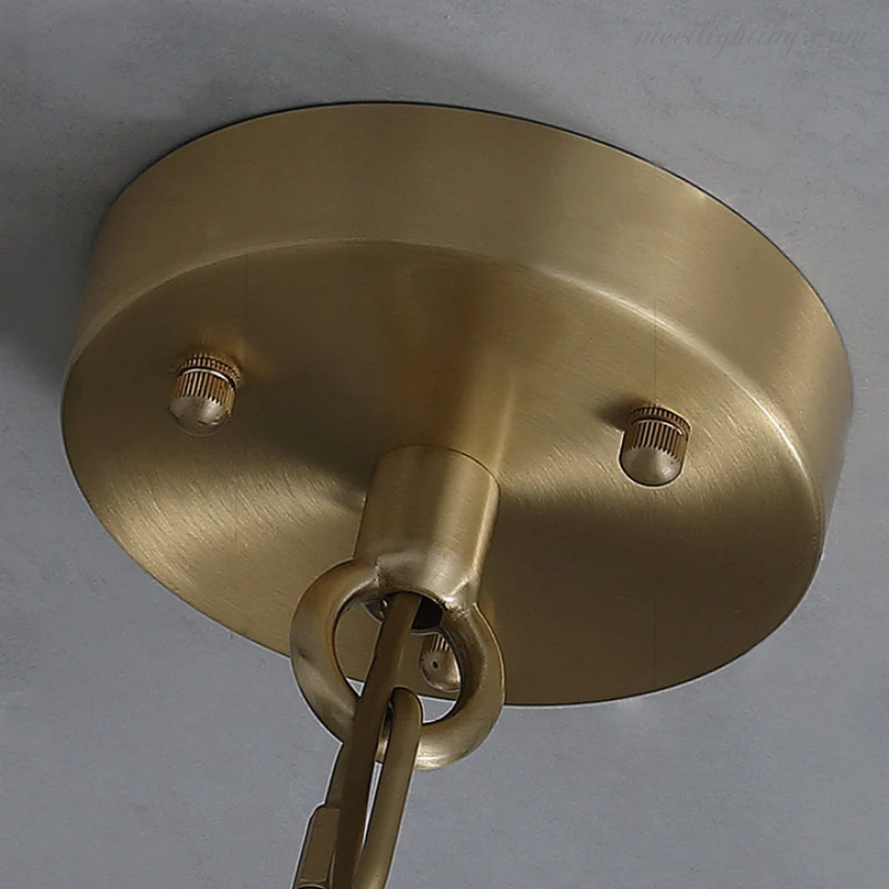 Theseus Alabaster Lorry Modern Multi-Layer Round Chandelier 31"-MEET LIGHTING