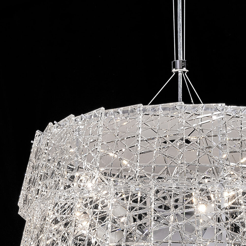 Tuile De Cristal Frozen Baccarat Crystal Chandelier-MEET LIGHTING
