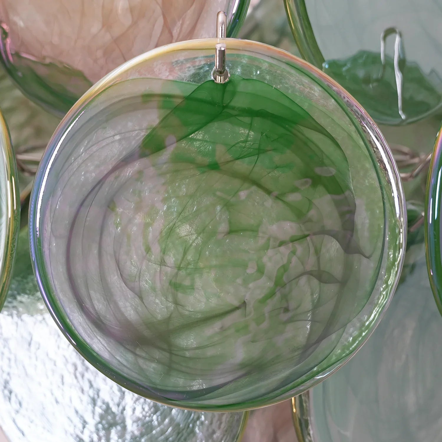 Vintage Murano Glass Chandelier