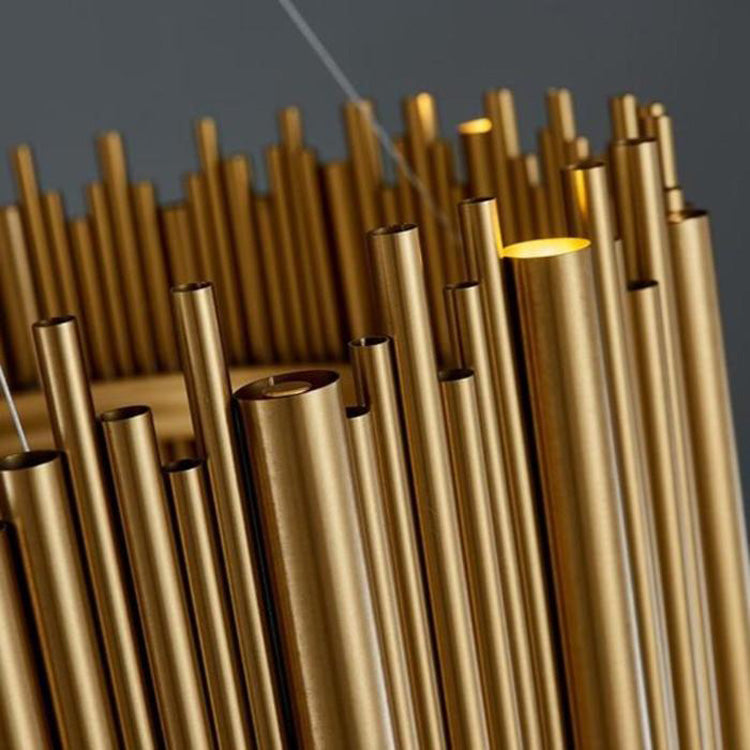 Viol Rectangle Chandelier for Dining Room-MEET LIGHTING