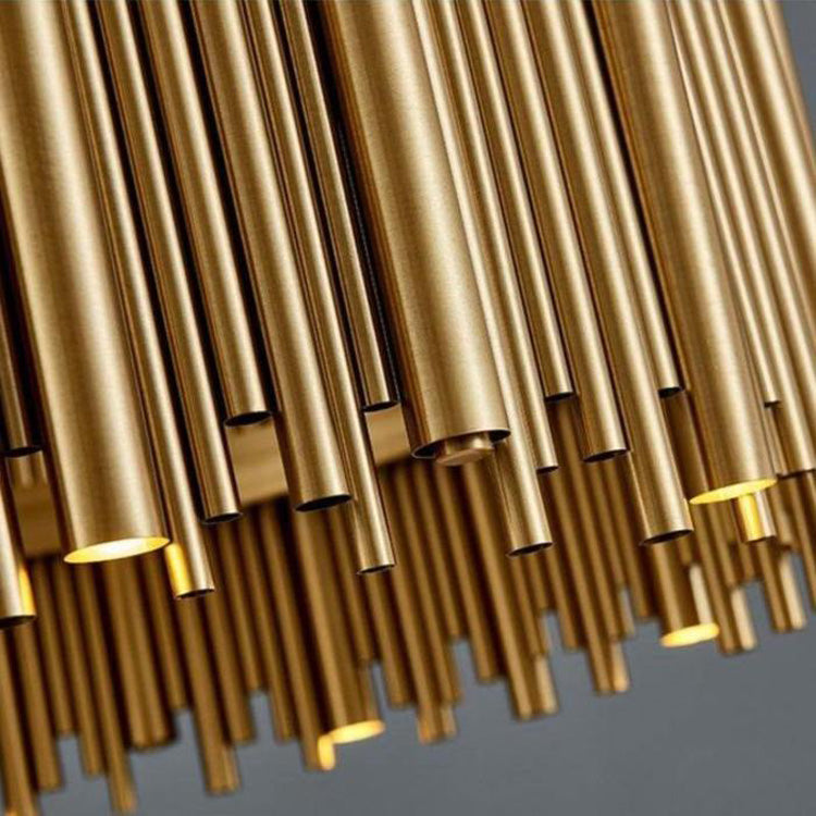 Viola Stainless Steel Chandelier-MEET LIGHTING