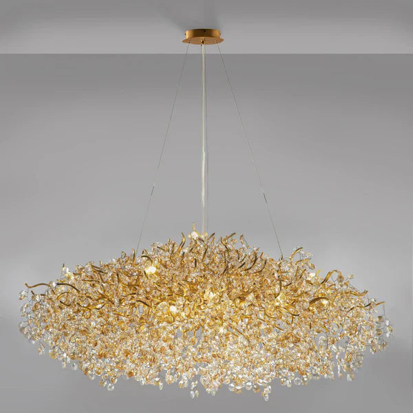 New Modern Light Luxury Branch Crystal Chandelier for Dining /Living Room-MEET LIGHTING