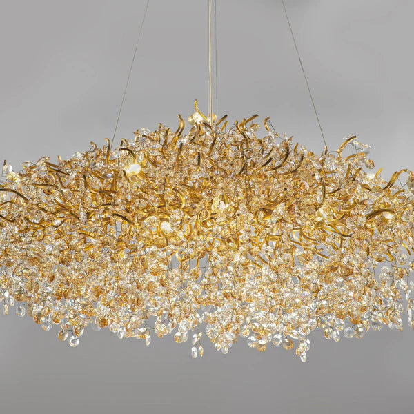 New Modern Light Luxury Branch Crystal Chandelier for Dining /Living Room-MEET LIGHTING