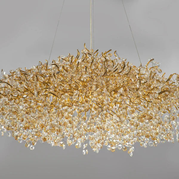 New Modern Light Luxury Branch Crystal Chandelier for Dining /Living Room-MEET LIGHTING