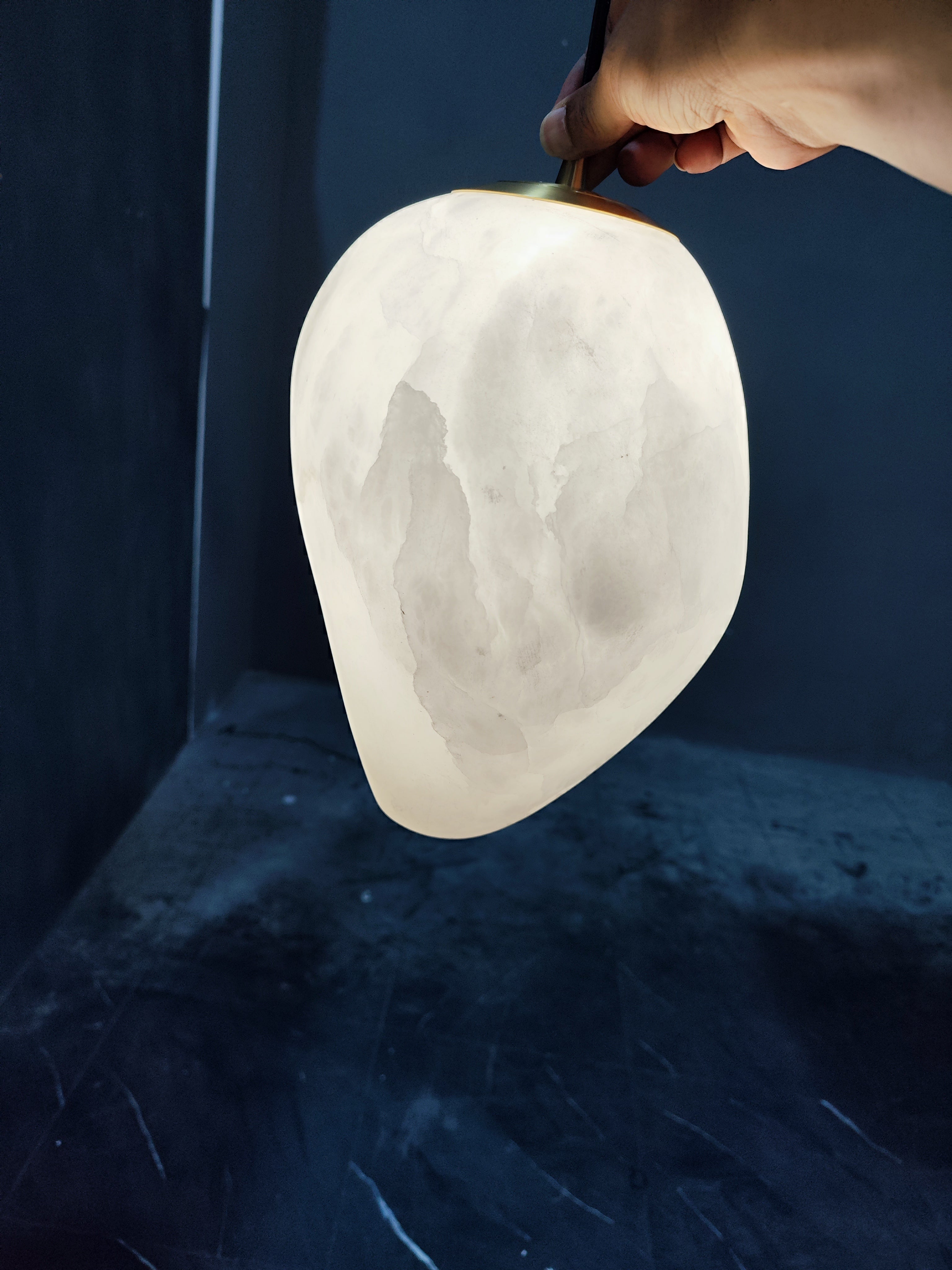 Alabaster Natural Stone Pendant Lights